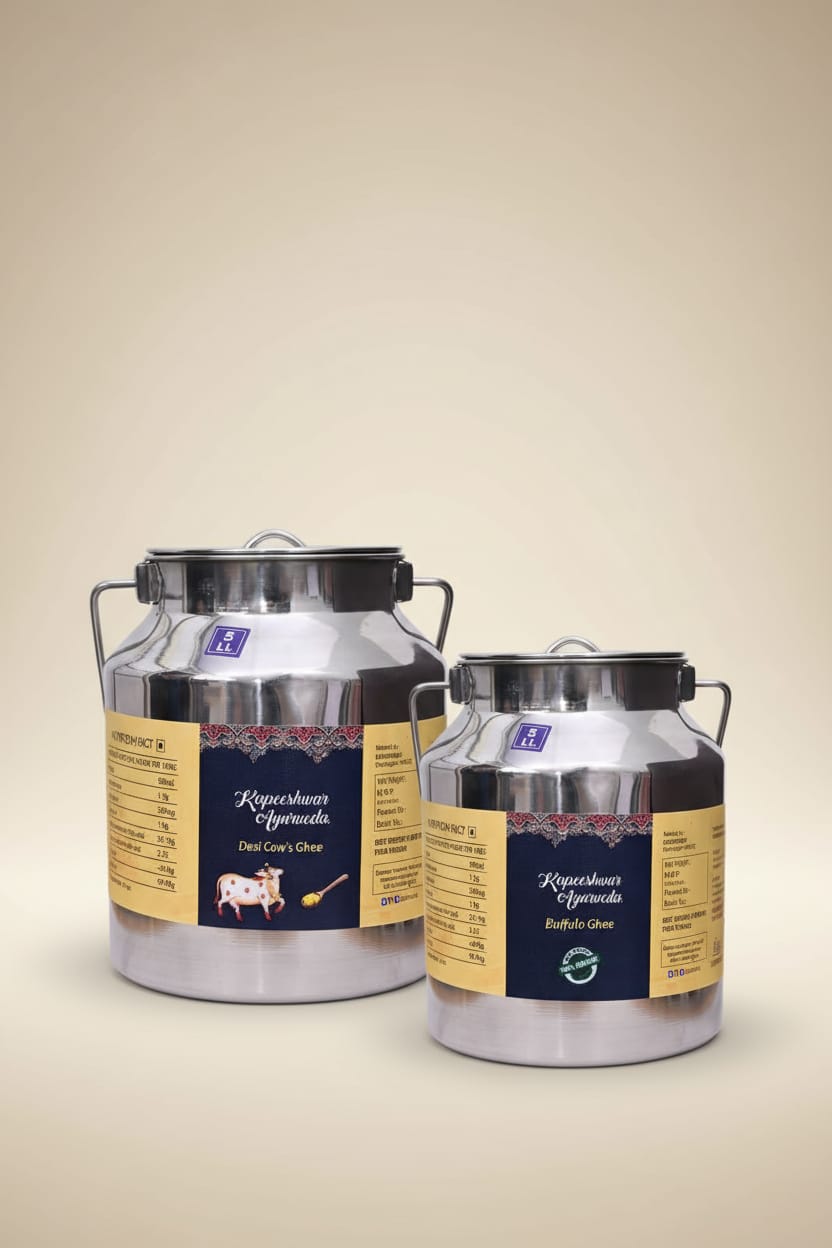 Kapeeshwar Pure Buffalo ghee 5 Ltr (BOGO)