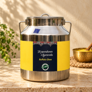 Kapeeshwar Buffalo Ghee, 5 L steel can